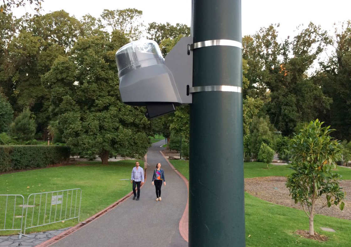 arcHUB trial at Fitzroy Gardens