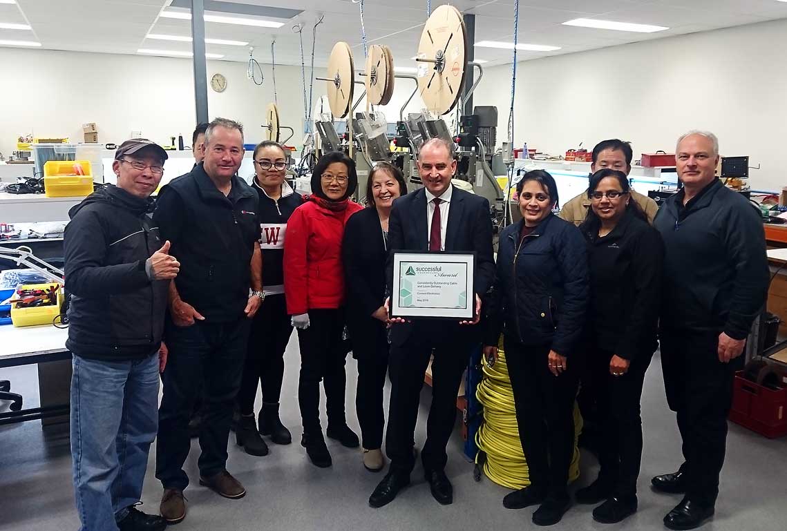 Connect Electronics Supplier Award 2019